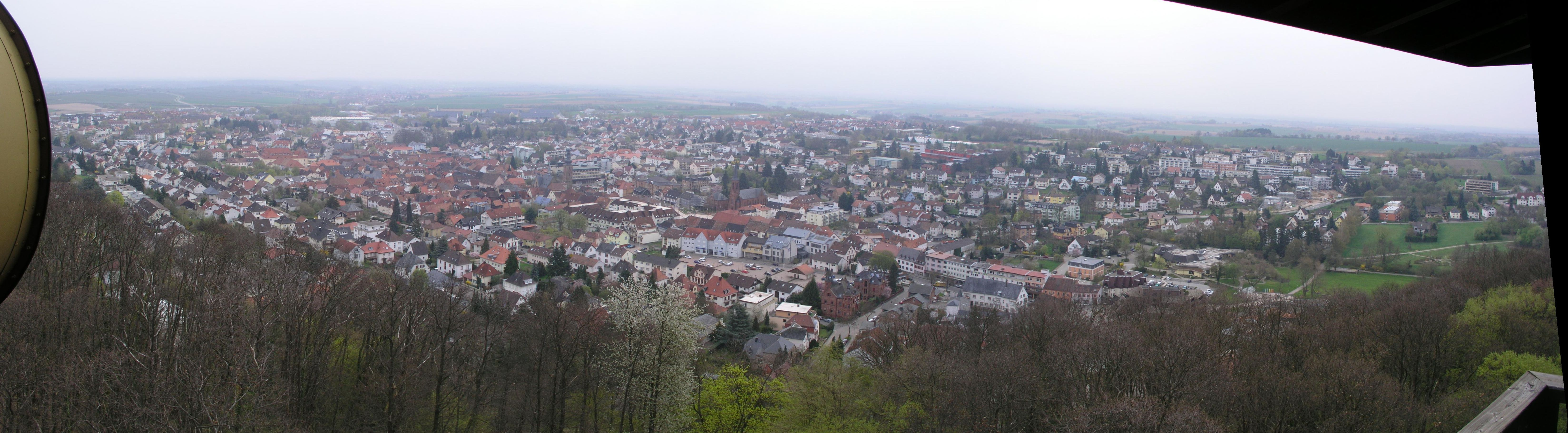 Panorama vom Bismarckturm