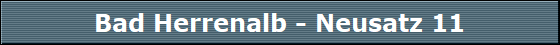 Bad Herrenalb - Neusatz 11