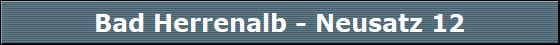 Bad Herrenalb - Neusatz 12