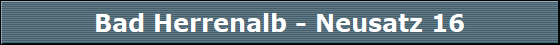 Bad Herrenalb - Neusatz 16