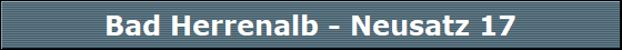 Bad Herrenalb - Neusatz 17
