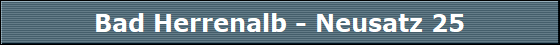 Bad Herrenalb - Neusatz 25