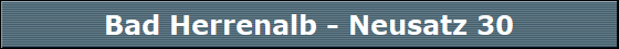 Bad Herrenalb - Neusatz 30