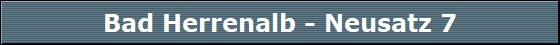 Bad Herrenalb - Neusatz 7