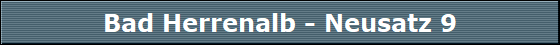 Bad Herrenalb - Neusatz 9
